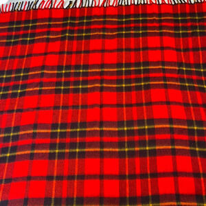 Vintage Faribo Made In USA Woolen Mill Blanket Throw Stadium